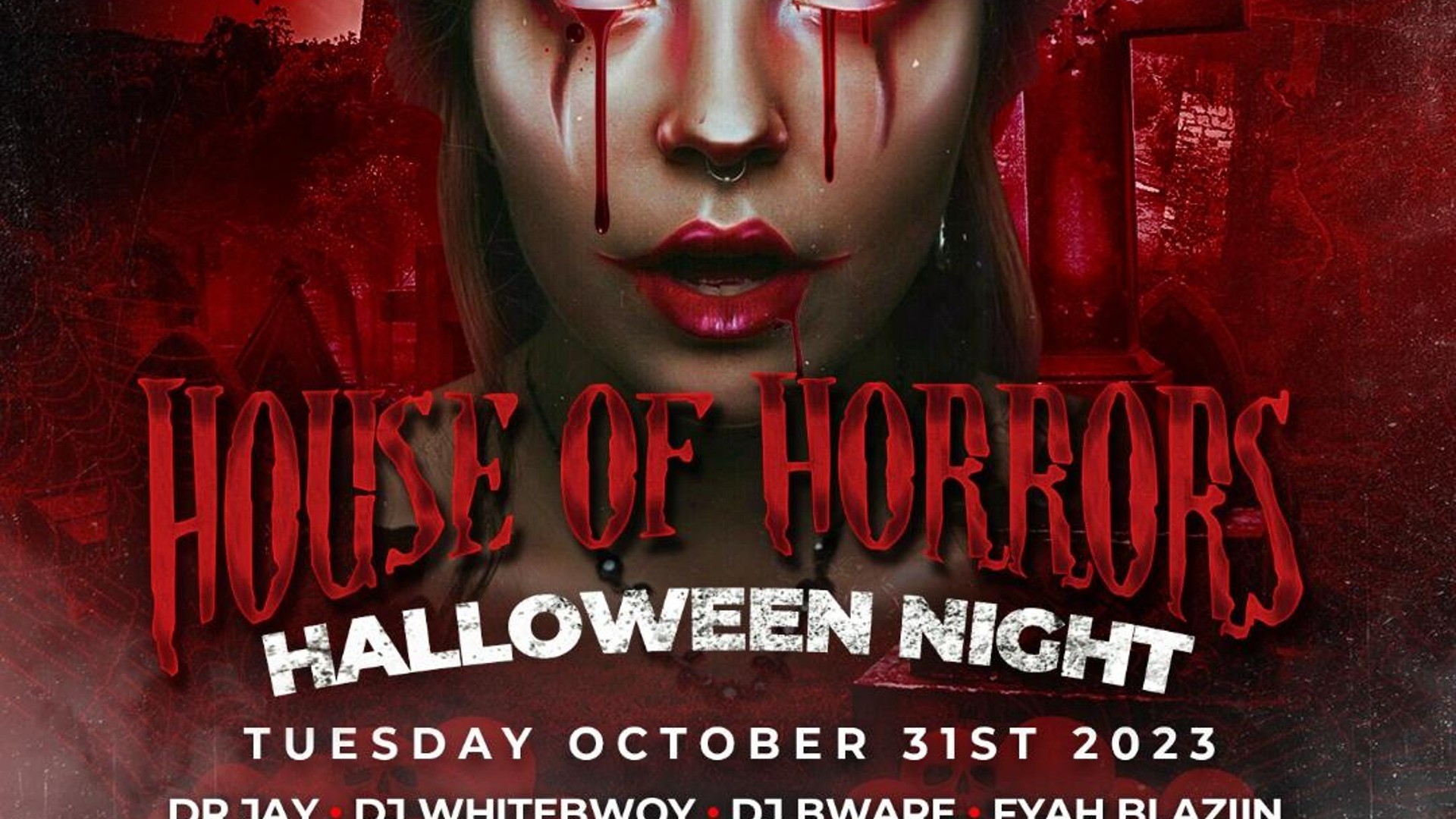 HOUSE OF HORRORS HALLOWEEN COSTUME BASH