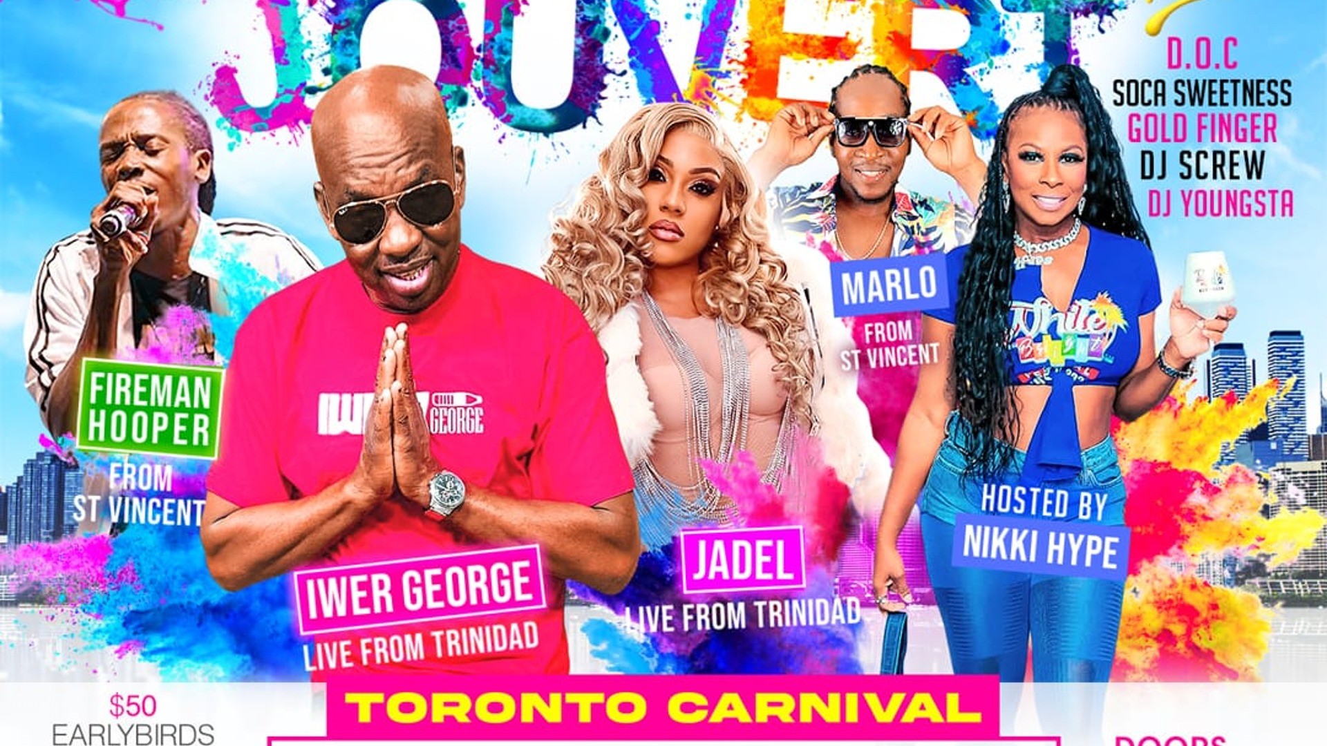 STINK & DUTTY JOUVERT (TORONTO CARNIVAL FRIDAY)