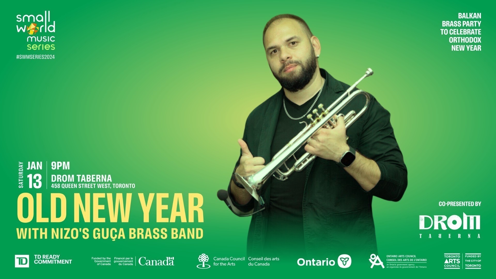 Old New Year with Nizo's Guça Brass Band