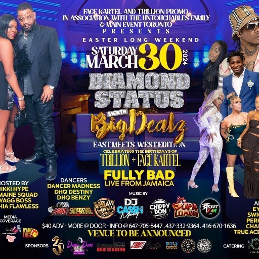 Diamond Status Meets Big Dealz: Face Kartel & Trillion Promo Bday!