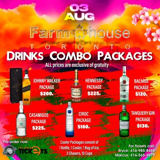 Farmhouse Drinks Package