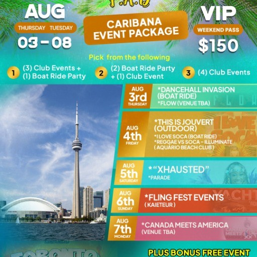 FAD CARIBANA EVENTS
