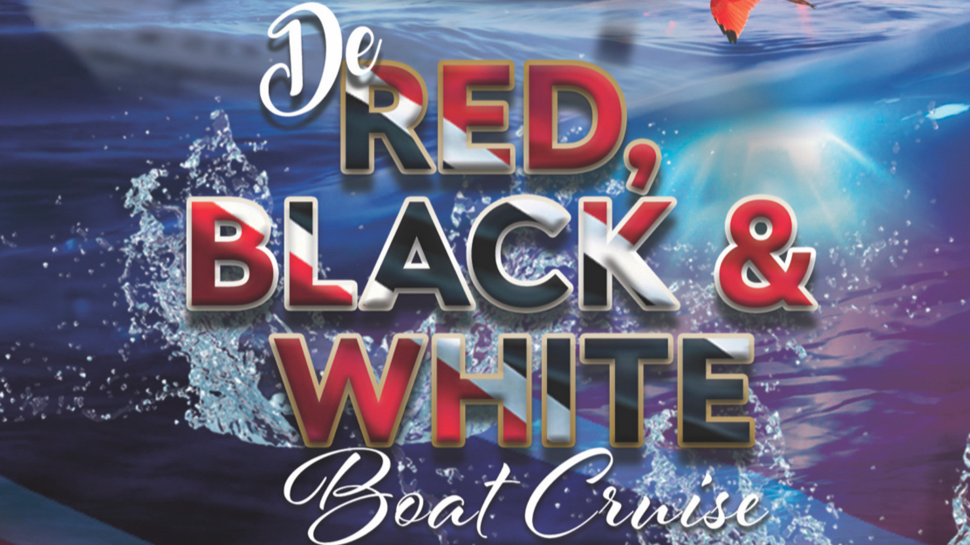 De Red White & Black Boat Cruise