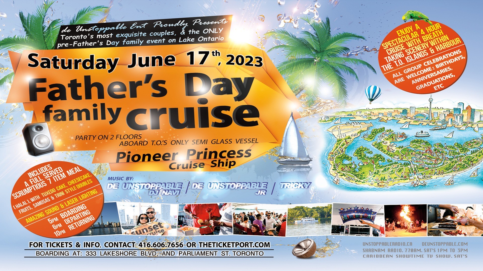 DeUnstoppable Ent Presents Father's Day Family Cruise