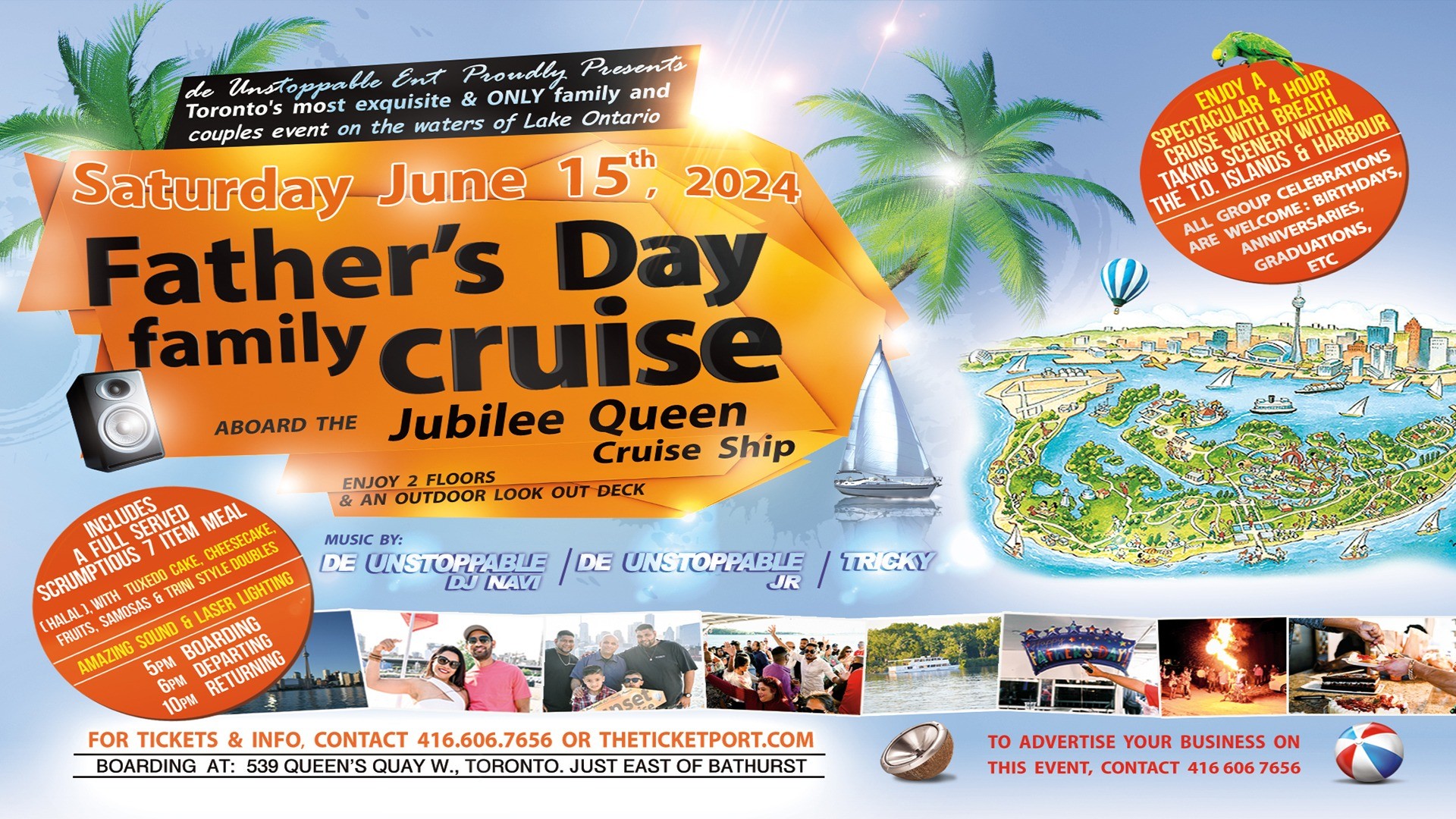 The 8th Annual ”Father's Day" family Cruise