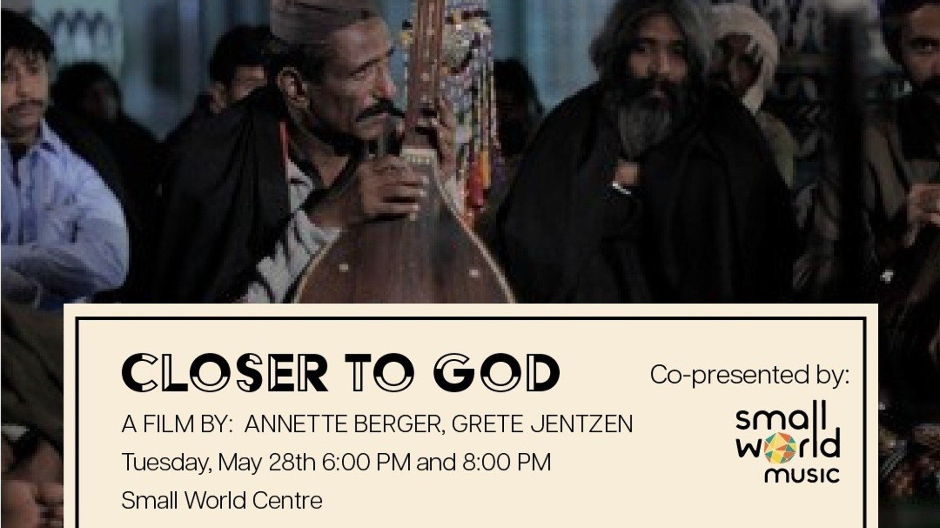 Closer to God Film Screening | May 28 - 6:00 PM