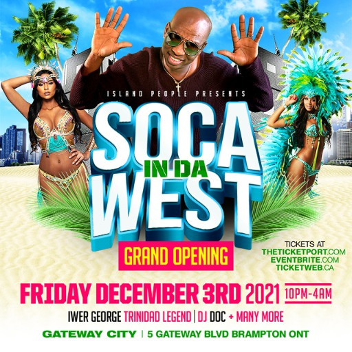 Soca In Da West - Iwer George In Concert