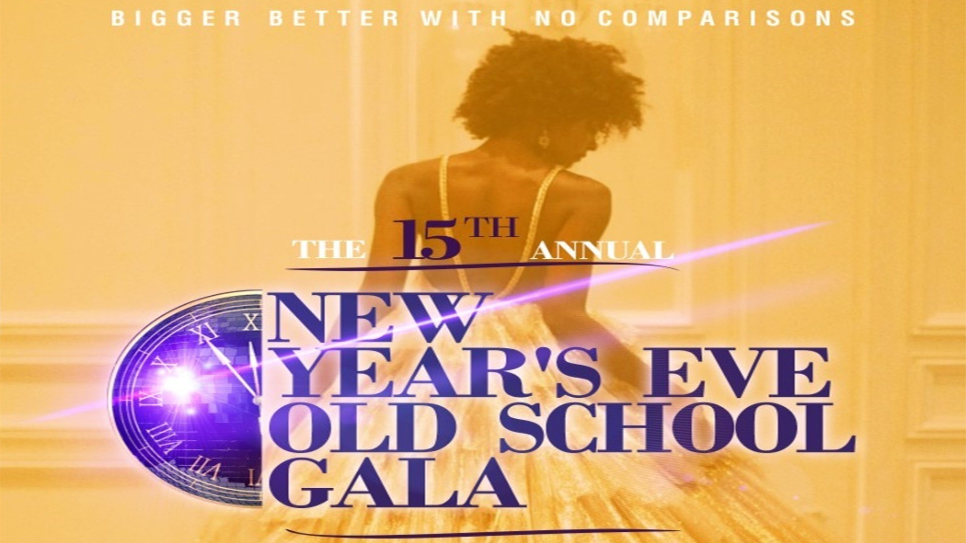 New Year’s Eve Old School Gala at The Pan Paciﬁc Toronto Hotel